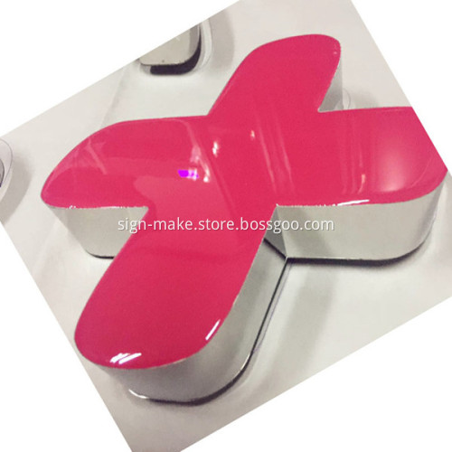 Epoxy Resin Signage Led Light Up Letters